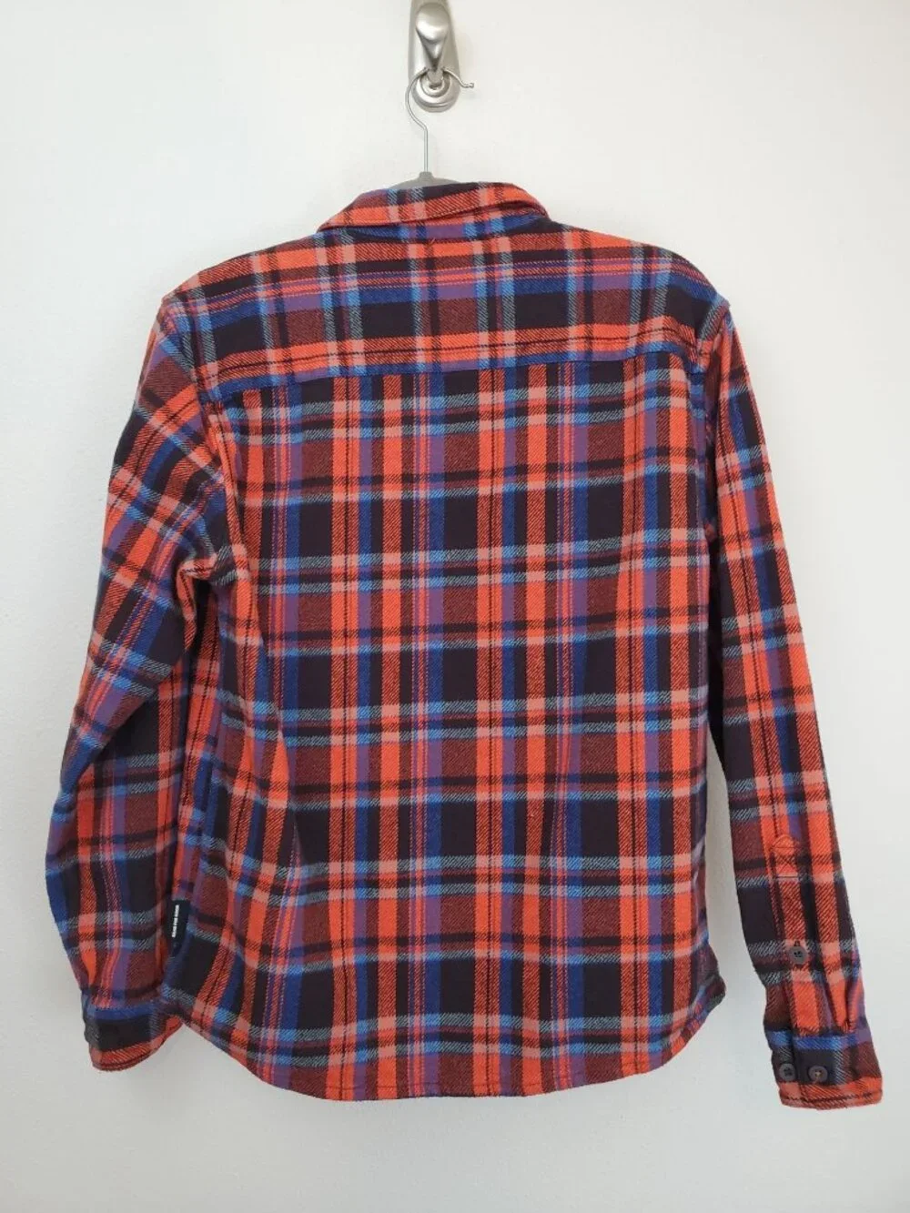Cotopaxi men's Mero Organic flannel shirt in Cavern Plaid
